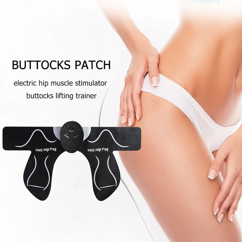 EMS Hip Trainer Multi-functional Practical Electric Vibration Muscle Stimulator Buttocks Butt Toner Paste Fitness Accessories