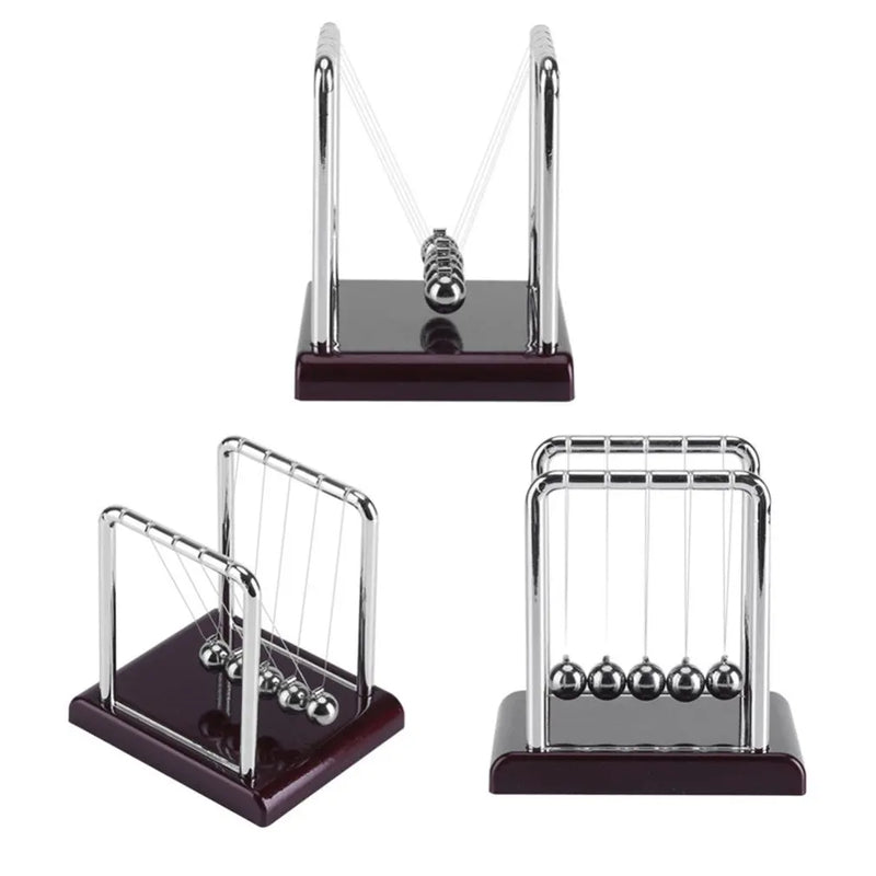 Newtons Cradle Steel Balance Ball Kid Early Fun Development Educational Desk Toy Gift Physics Science Pendulum Toys for Children