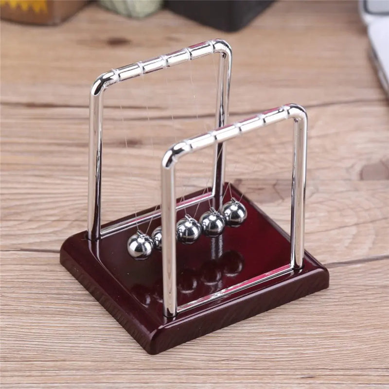Newtons Cradle Steel Balance Ball Kid Early Fun Development Educational Desk Toy Gift Physics Science Pendulum Toys for Children